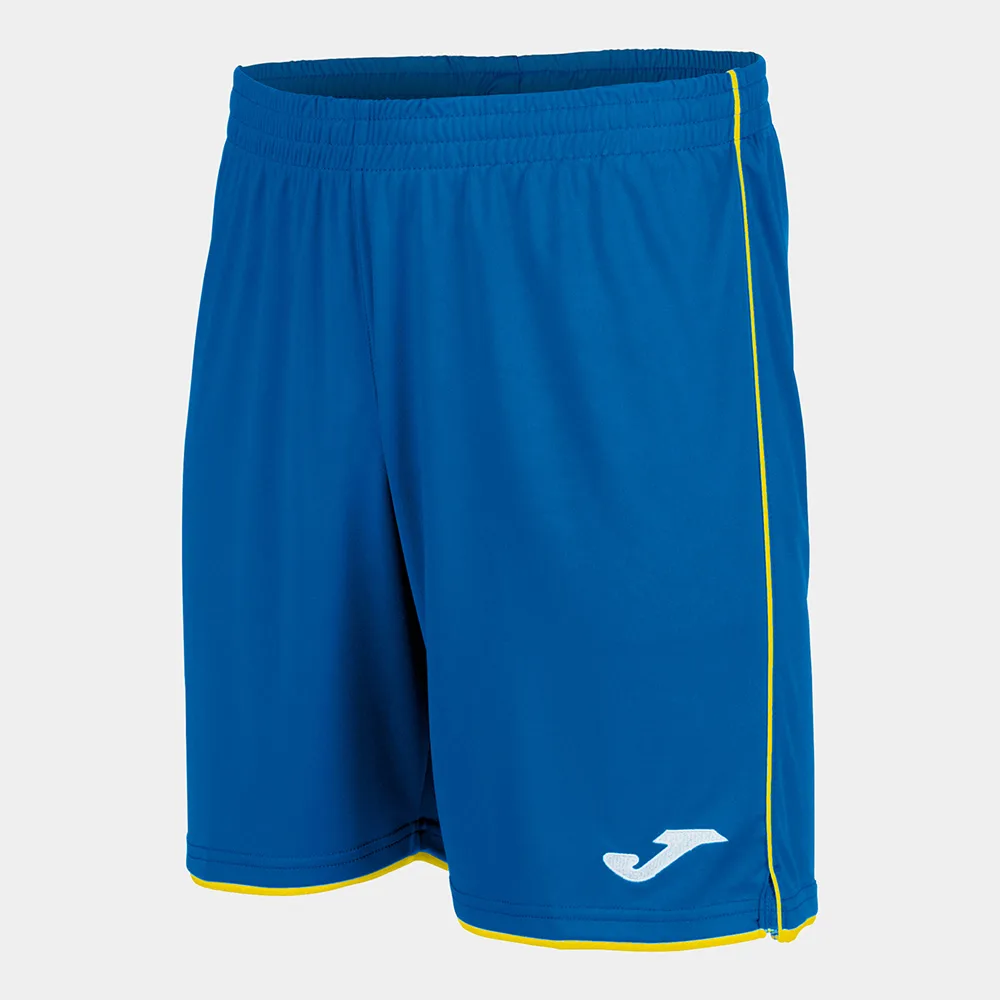 Pantaloni scurti sport Joma Liga, Albastru Royal / Galben - imagine 1