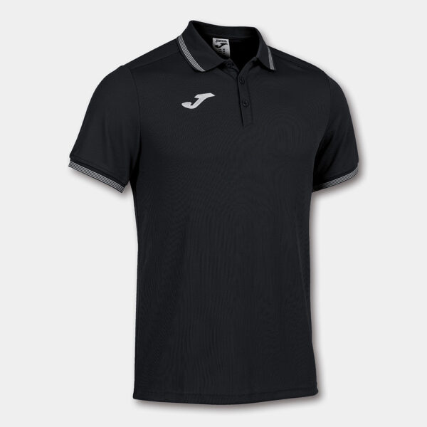 Tricou polo Joma Campus III, Negru - imagine 1
