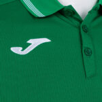 Tricou polo Joma Campus III, Verde - imagine 3