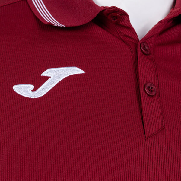 Tricou polo Joma Campus III, Visiniu - imagine 3
