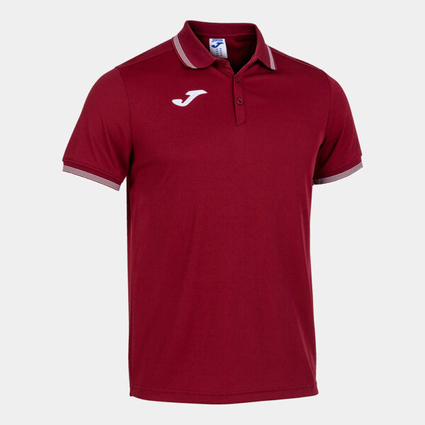 Tricou polo Joma Campus III, Visiniu - imagine 1