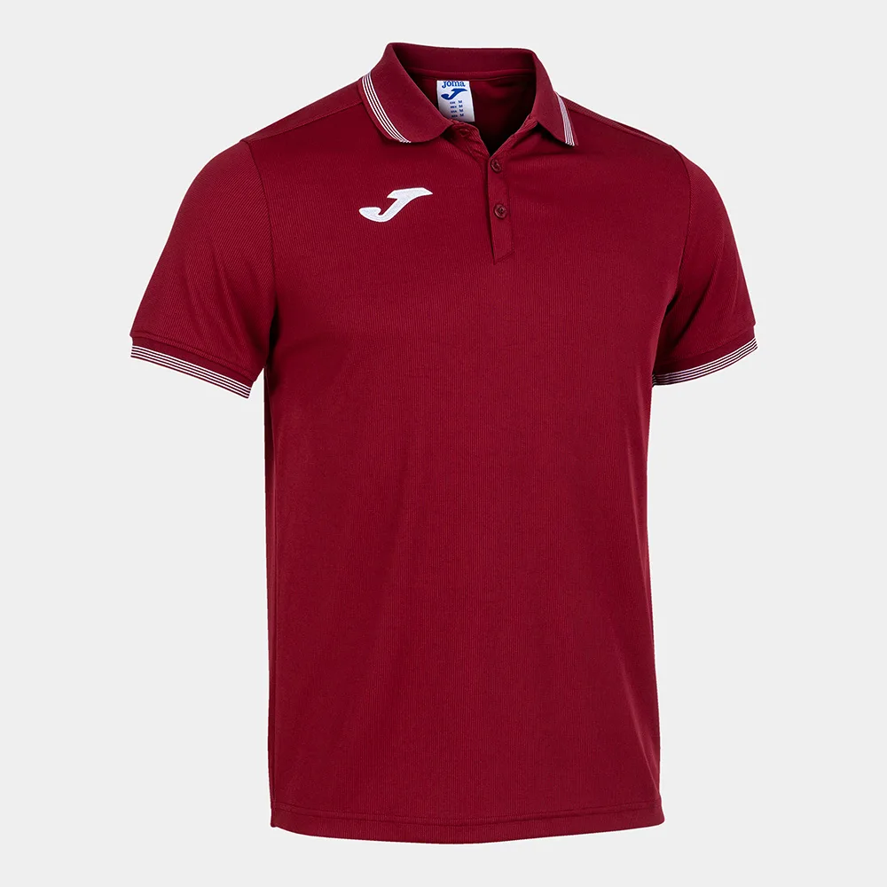 Tricou polo Joma Campus III, Visiniu - imagine 1