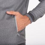 Bluza Joma Campus III, Gri - imagine 5