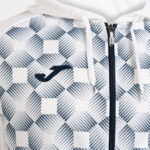 Bluza de trening cu gluga Joma Supernova III, Alb / Bleumarin - imagine 3