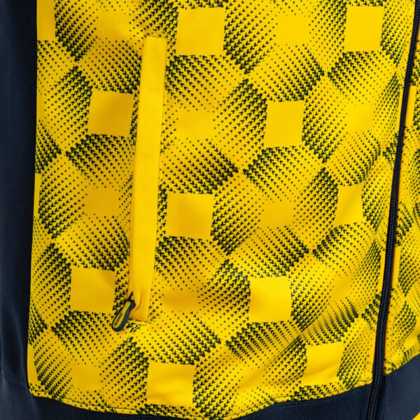 Bluza de trening cu gluga Joma Supernova III, Bleumarin / Galben - imagine 3