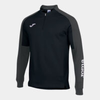 Bluza antrenament Joma Eco Championship, Negru / Gri Antracit