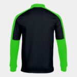 Bluza antrenament Joma Eco Championship, Negru / Verde Fluo - imagine 2