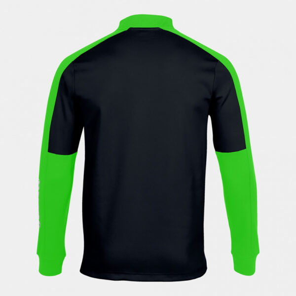 Bluza antrenament Joma Eco Championship, Negru / Verde Fluo - imagine 2