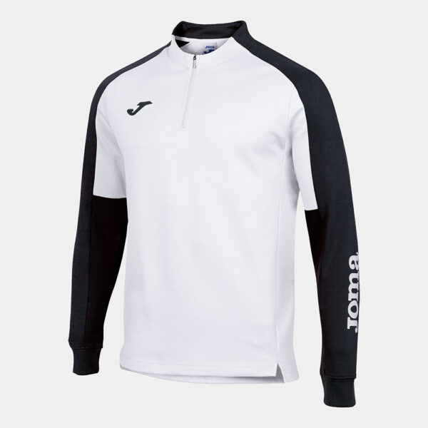 Bluza antrenament Joma Eco Championship, Alb / Negru - imagine 1