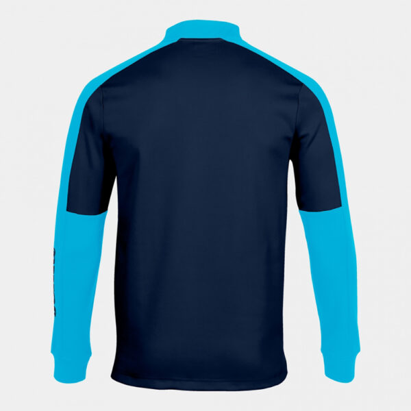 Bluza antrenament Joma Eco Championship, Bleumarin / Turcoaz Fluo - imagine 2
