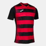 Tricou sport Joma Europa V, Negru / Rosu
