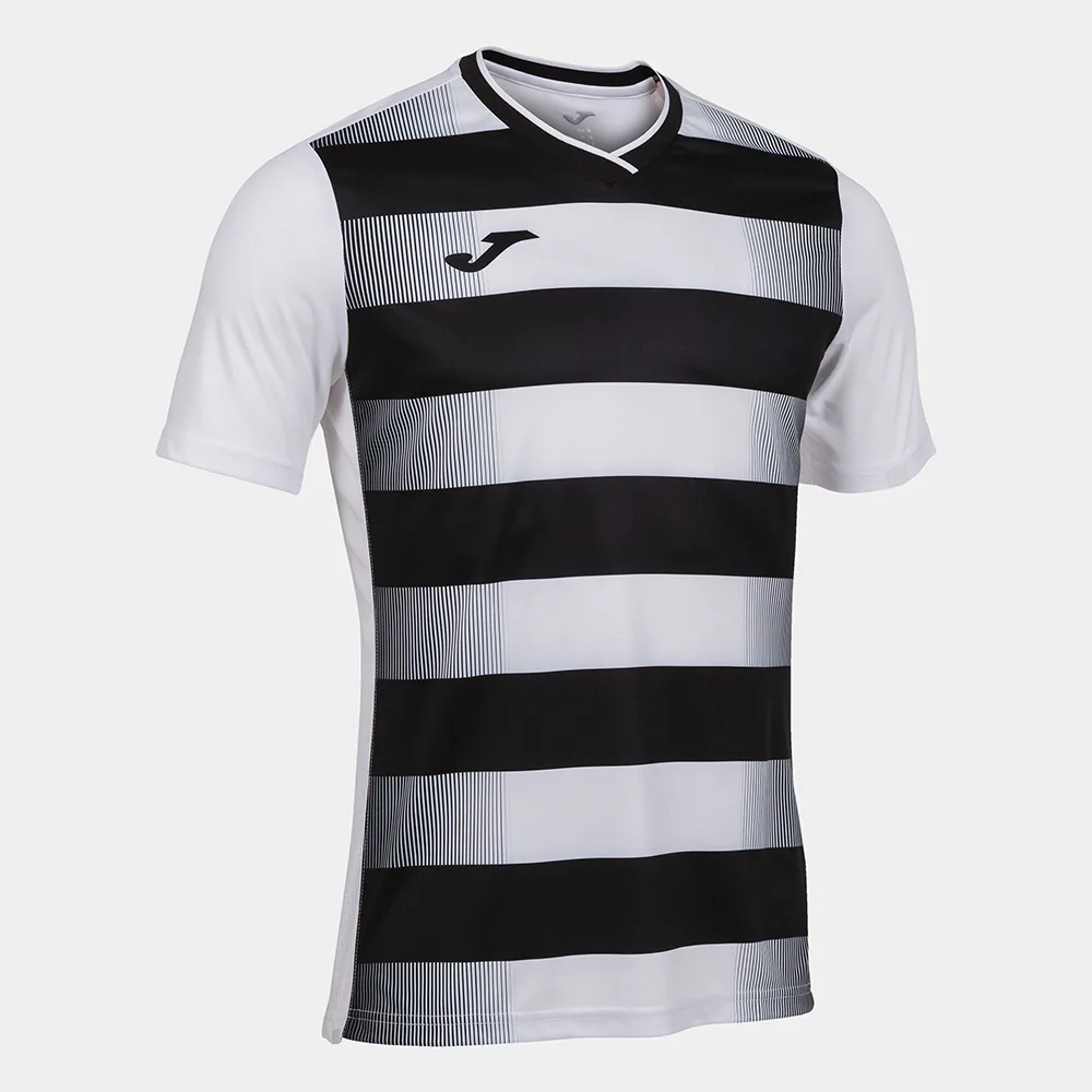 Tricou sport Joma Europa V, Alb / Negru - imagine 1