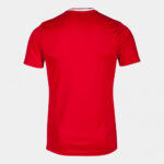 Tricou sport Joma Europa V, Rosu / Alb - imagine 2