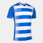 Tricou sport Joma Europa V, Albastru Royal / Alb