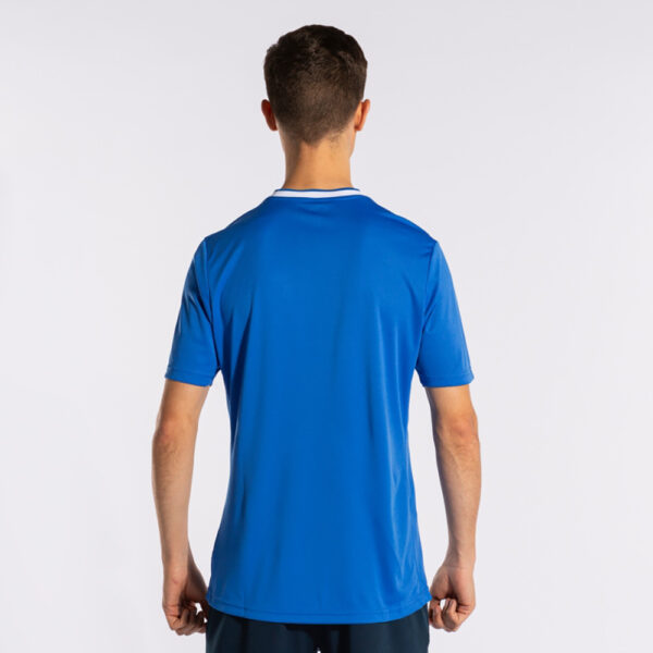 Tricou sport Joma Europa V, Albastru Royal / Alb - imagine 5
