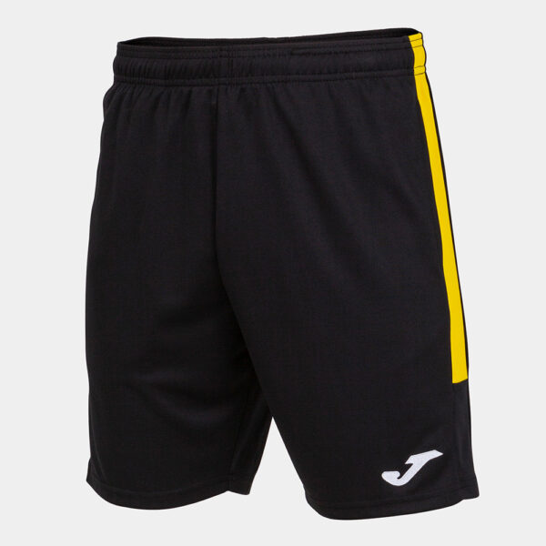 Pantaloni scurti sport Joma Eco Championship, Negru / Galben - imagine 1