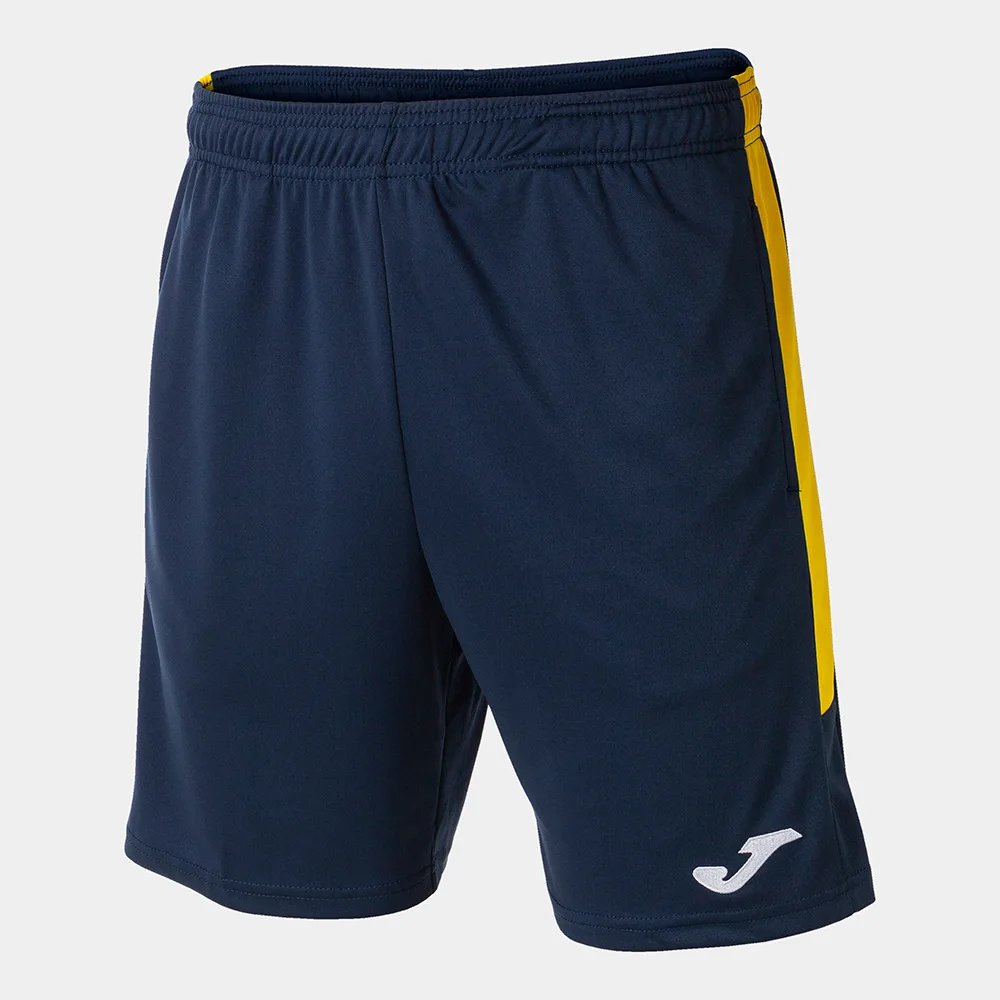Pantaloni scurti sport Joma Eco Championship, Bleumarin / Galben - imagine 1
