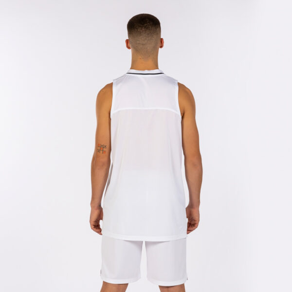 Set echipament baschet Joma Atlanta, Alb / Negru - imagine 4