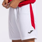Pantaloni scurti sport Joma Glasgow, Alb / Rosu - imagine 11