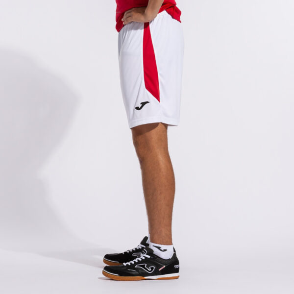 Pantaloni scurti sport Joma Glasgow, Alb / Rosu - imagine 8