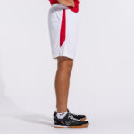 Pantaloni scurti sport Joma Glasgow, Alb / Rosu - imagine 10