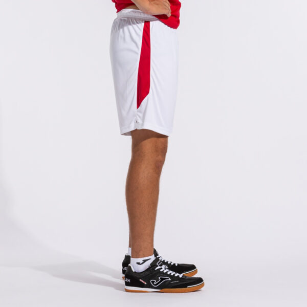 Pantaloni scurti sport Joma Glasgow, Alb / Rosu - imagine 10