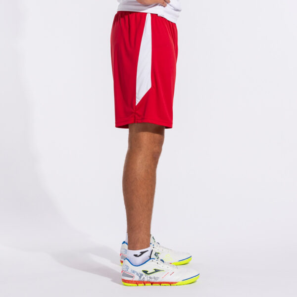 Pantaloni scurti sport Joma Glasgow, Rosu / Alb - imagine 11