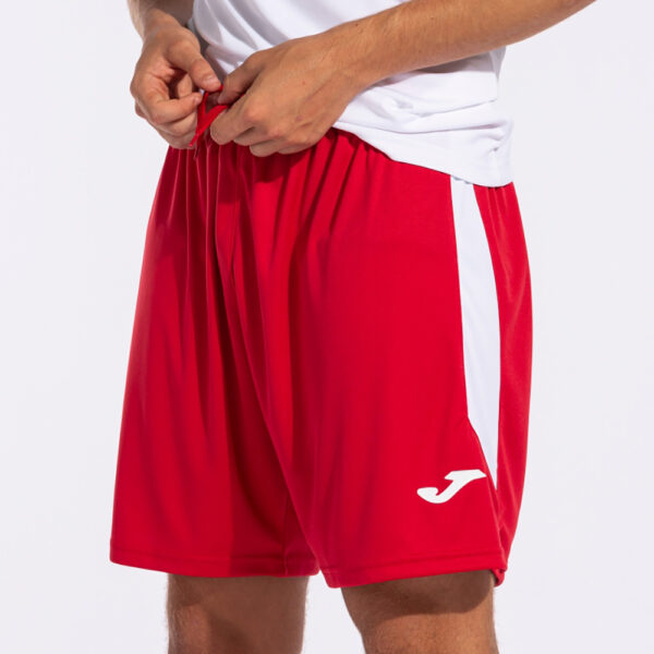 Pantaloni scurti sport Joma Glasgow, Rosu / Alb - imagine 12