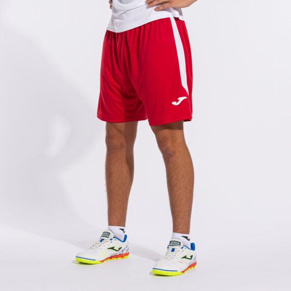 Pantaloni scurti sport Joma Glasgow, Rosu / Alb - imagine 7