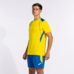 Pantaloni scurti sport Joma Glasgow, Albastru Royal / Galben - imagine 6