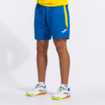 Pantaloni scurti sport Joma Glasgow, Albastru Royal / Galben - imagine 7