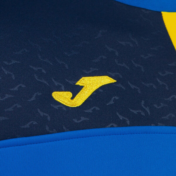 Bluza Joma Crew V, Albastru Royal / Galben - imagine 3