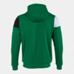 Bluza trening cu gluga Joma Crew V, Verde / Negru - imagine 2