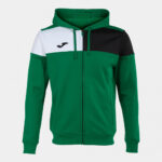 Bluza trening cu gluga Joma Crew V, Verde / Negru - imagine 3