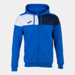 Bluza trening cu gluga Joma Crew V, Albastru Royal / Bleumarin - imagine 3