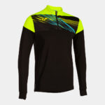 Bluza antrenament Joma Elite X, Negru / Galben Fluo