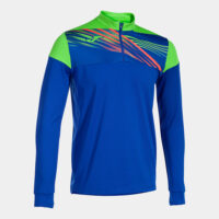 Bluza antrenament Joma Elite X, Albastru Royal / Verde Fluo