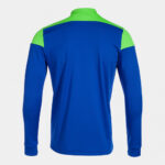 Bluza antrenament Joma Elite X, Albastru Royal / Verde Fluo - imagine 2