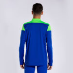 Bluza antrenament Joma Elite X, Albastru Royal / Verde Fluo - imagine 5