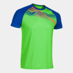 Tricou alergare Joma Elite X, Verde Fluo / Albastru Royal