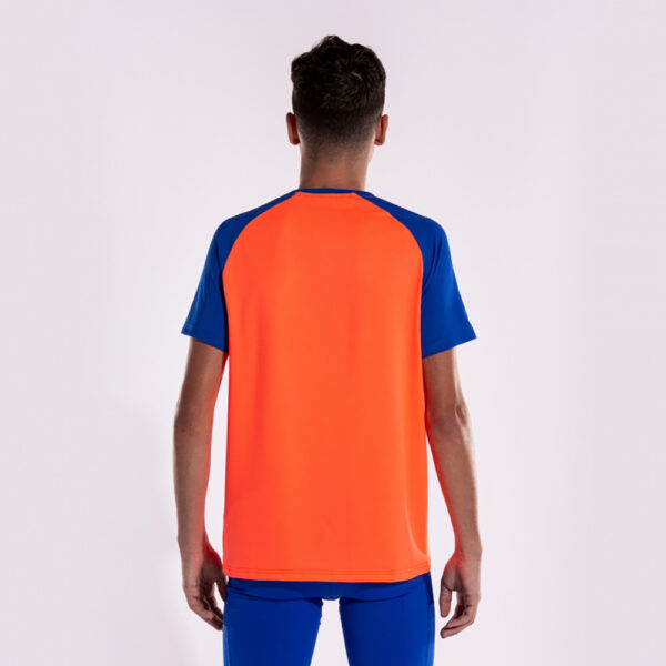 Tricou alergare Joma Elite X, Coral / Albastru Royal - imagine 5