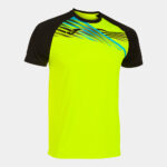 Tricou alergare Joma Elite X, Galben Fluo / Negru