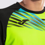 Tricou alergare Joma Elite X, Galben Fluo / Negru - imagine 6