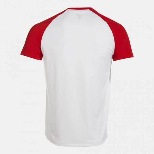 Tricou alergare Joma Elite X, Alb / Rosu - imagine 2