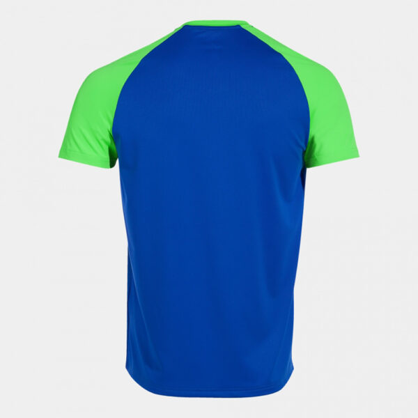 Tricou alergare Joma Elite X, Albastru Royal / Verde Fluo - imagine 2