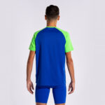 Tricou alergare Joma Elite X, Albastru Royal / Verde Fluo - imagine 4