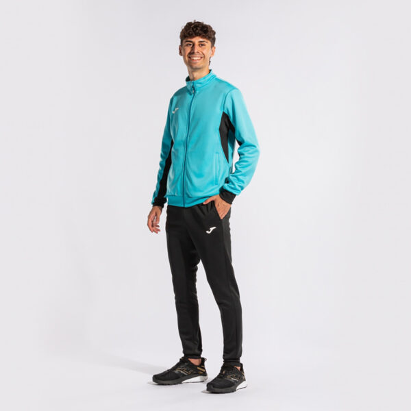 Trening Joma Derby, Turcoaz Fluo / Negru - imagine 3