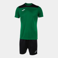 Set echipament sport Joma Phoenix II, Verde / Negru