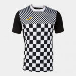 Tricou fotbal Joma Flag III, Negru / Alb - imagine 3
