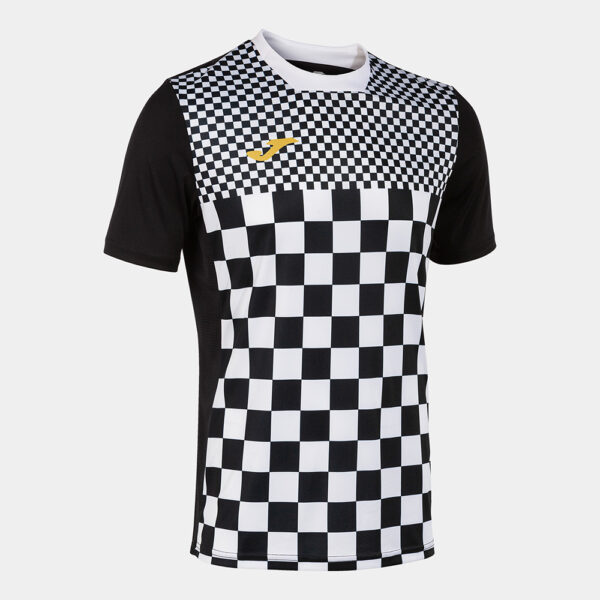 Tricou fotbal Joma Flag III, Negru / Alb - imagine 1